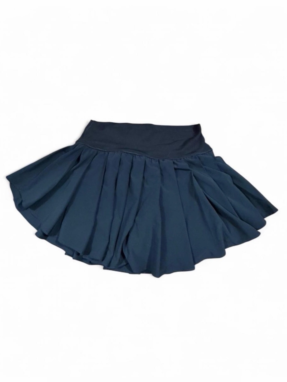 Offline by Aerie Pleated Tennis Skort Black Athletic Skirt Shorts Size M